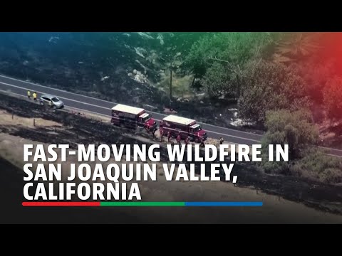 Fast-moving Corral wildfire scorches thousands of acres in California's San Joaquin valley