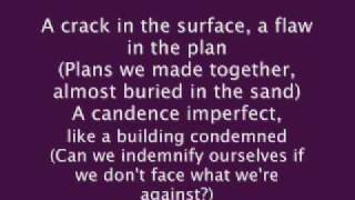 Hairline Fracture- Rise Against [with lyrics]
