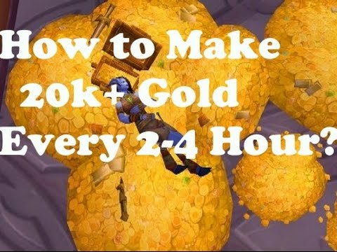 WoW 6.2.3 How To Make  20k+ Gold Every 2-4 Hours Giant Dinasour Bones?!!?