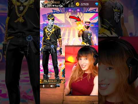 I FOUND A CUTE LITTLE SUBSCRIBER IN WORLD CHAT 😍❤️ #SHORTS #PNROSE #FREEFIRE