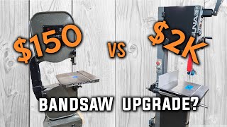 Is a $2K Bandsaw Really that Different from an Old Bandsaw? 