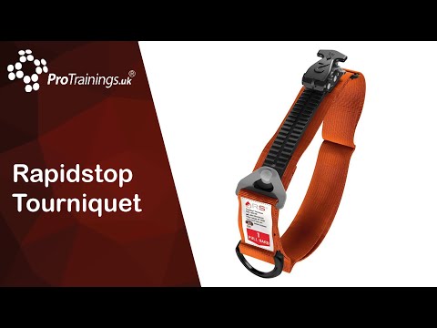 Rapidstop tourniquet - applying it and self application