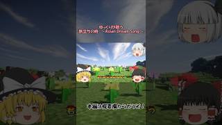 ゆっくりが歌う「旅立ちの時　～Asian Dream Song～」　サビ歌唱シーン