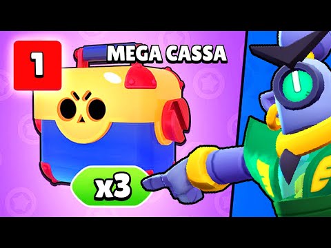 APRIAMO 3 MEGA CASSE GRATIS... SKIP LUMINOSO! - Brawl Stars