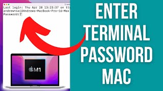 How To Enter Password Into Terminal On A Mac