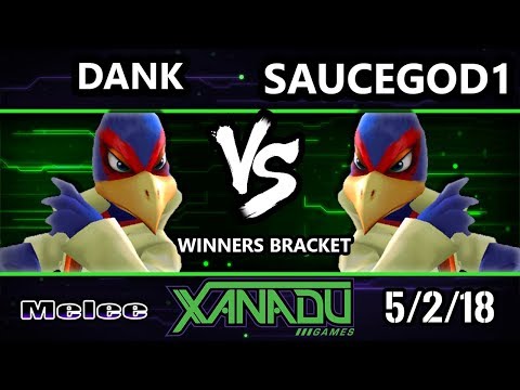 S@X 248 Melee - Dank (Falco) Vs. SauceGod19 (Falco) - Smash Melee Winners Bracket