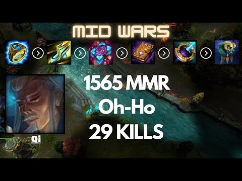 HoN║Mid Wars║Qi║1565 MMR║Oh-Ho║Heroes of Newerth