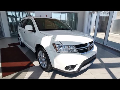 White 2017 Dodge Journey GT Review Edmonton AB - Wolfe Cadillac