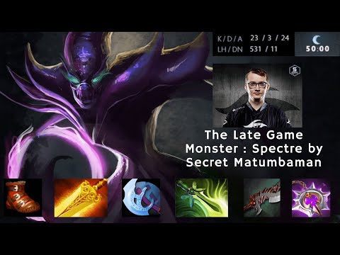 Dota 2 Immortal GamePlay - Secret Matumbaman current Favourite Hero : The Late Game Killer Spectre !