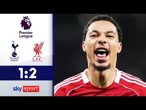 DOPPELROT, Wirtz-Assist und Ekitiké-Treffer! | Tottenham Hotspur - FC Liverpool | Highlights