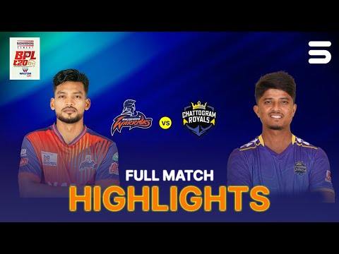 Full Highlights | Rajshahi Warriors vs Chattogram Royals | Match 28 | BPL 2025-26 | M3Z1K