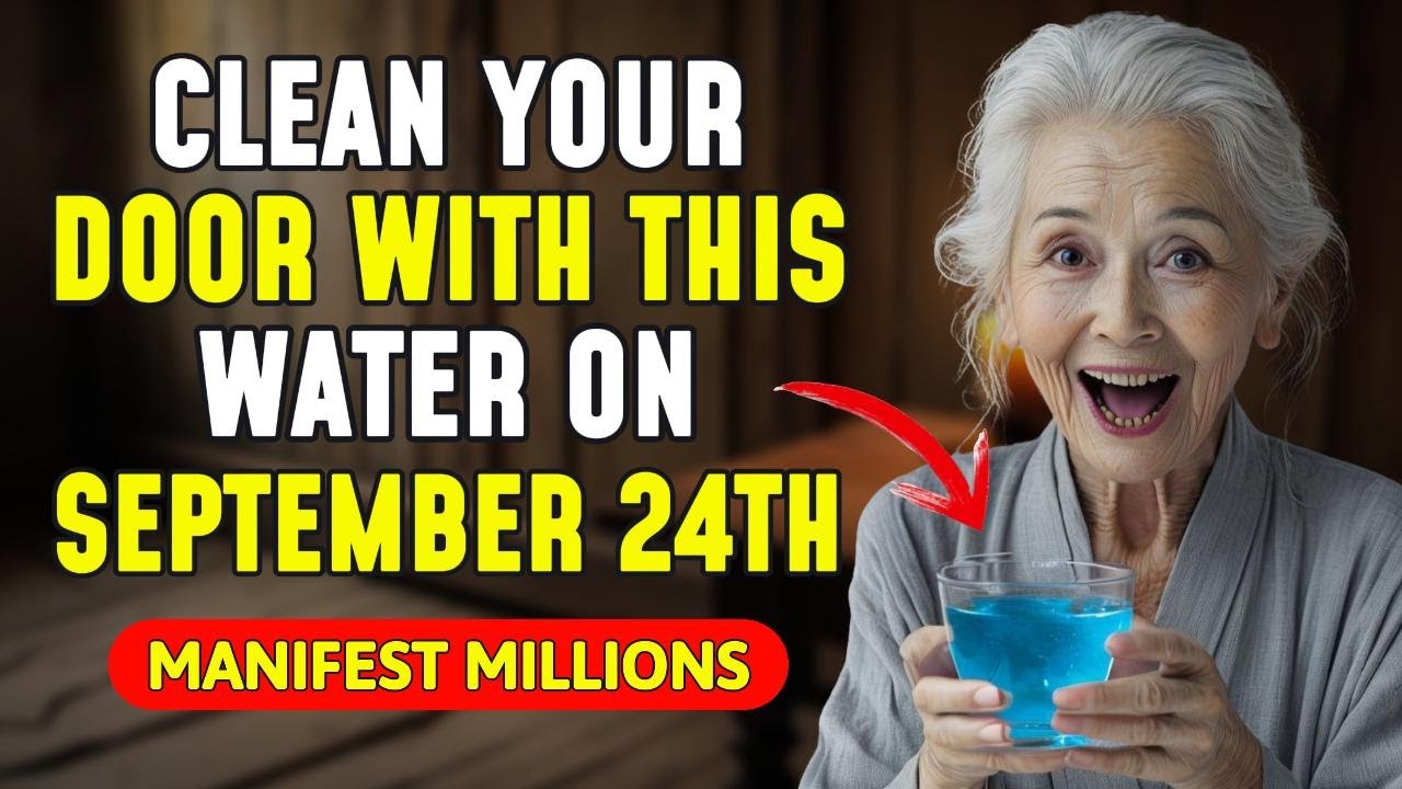 Clean Your Door with THIS WATER on September 20th and ATTRACT A LOT OF MONEY | Buddhist Teachings
