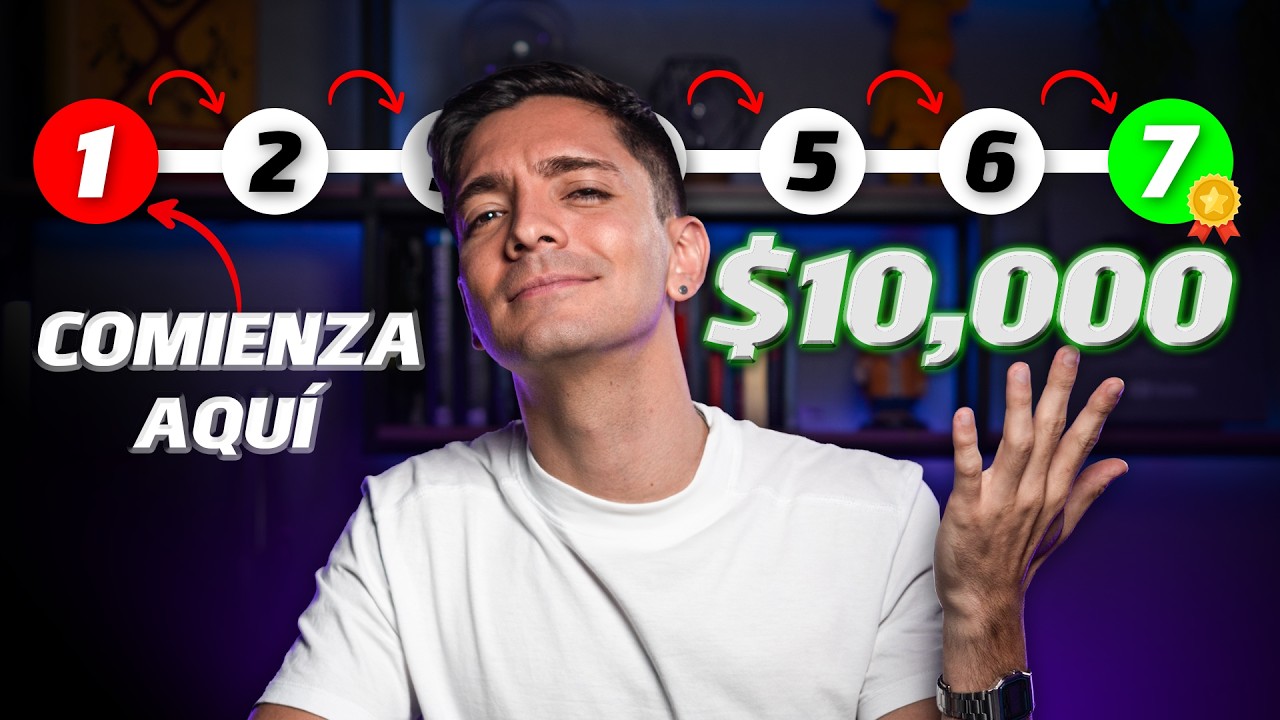 PASO A PASO PARA GENERAR 10 K USD AL MES - GANAR DINERO POR INTERNET 2024