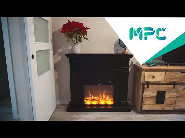 MPC Camino Boiler Floor Elektrokamin 1500 W Dunkelgrau video