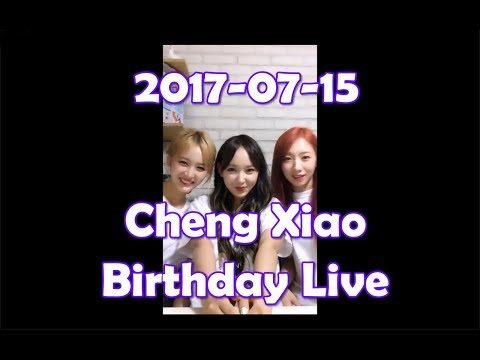 170715 WJSN Cheng Xiao 샤오- 19 years old Birthday Live [ENG sub] (FULL ver) (UPDATED)