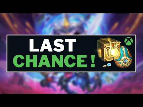 EXPIRES TODAY: free masterwork chest & tft egg (xbox promo)