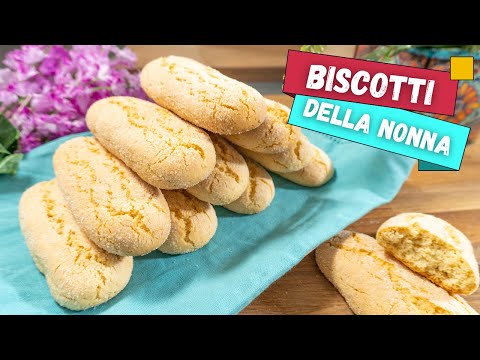 Ricetta BISCOTTI DA INZUPPO DELLA NONNA facili da preparare