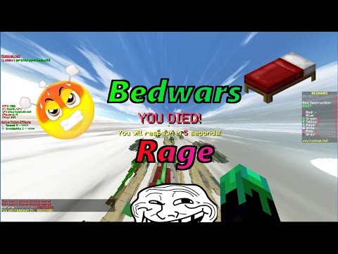 BEDWARS RAGE!!!