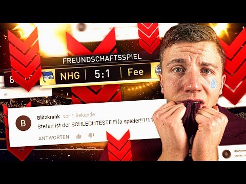 ICH HÖRE AUF?! "DER SCHLECHTESTE FIFA SPIELER" 😳😱