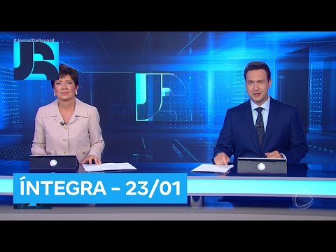 Assista à íntegra do Jornal da Record | 23/01/2026