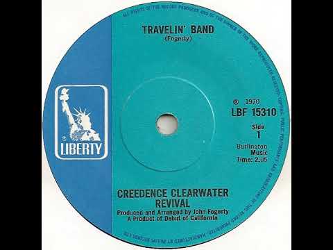 UK New Entry 1970 (68) Creedence Clearwater Revival - Travelin' Band