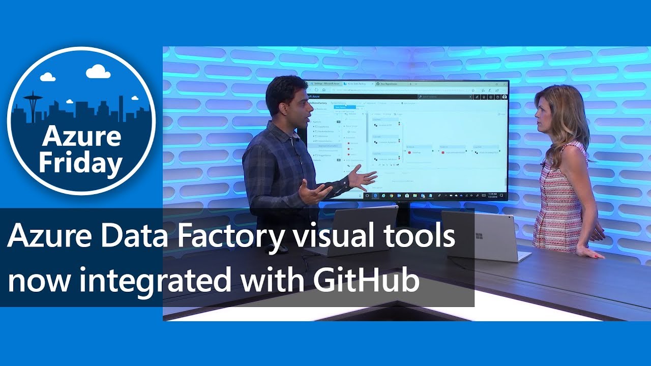 Azure Data Factory visual tools now integrated with GitHub | Azure Friday