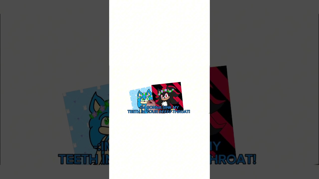 Sonadow be like #template #pridemonth #pride #sonicthehedgehog #sonadow #shadowthehedgehog