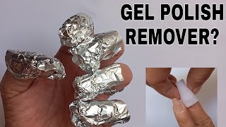 How to Remove Gel Polish with Foil | Gel Nail Polish Remover Wraps | Remove Gel Polish at Home Fast