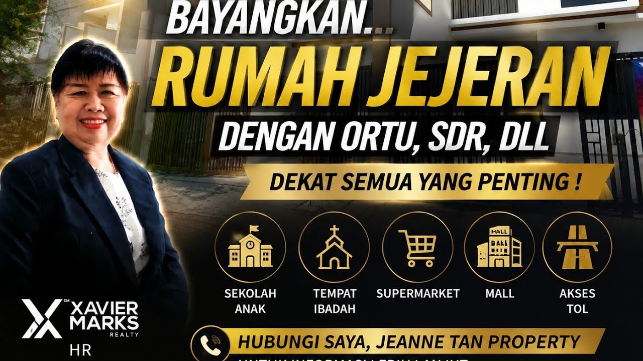 Brand New House - Darmo Harapan Indah, Surabaya Barat, 3 Rumah Baru Jejer