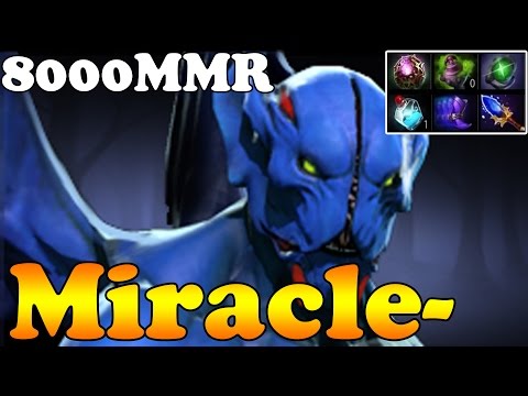 Dota 2 - Miracle- 8000MMR Plays Night Stalker vol 2 - Ranked Match Gameplay