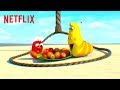 Will Chuck Ever Trap Red & Yellow? 🏝️ Larva Island | Netflix After School