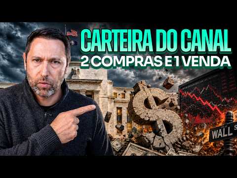 AS MUDANÇAS NA MINHA CARTEIRA | VENDI UMA AÇÃO, COMPREI OUTRA E INVESTI EM UM FUNDO IMOBILIÁRIO