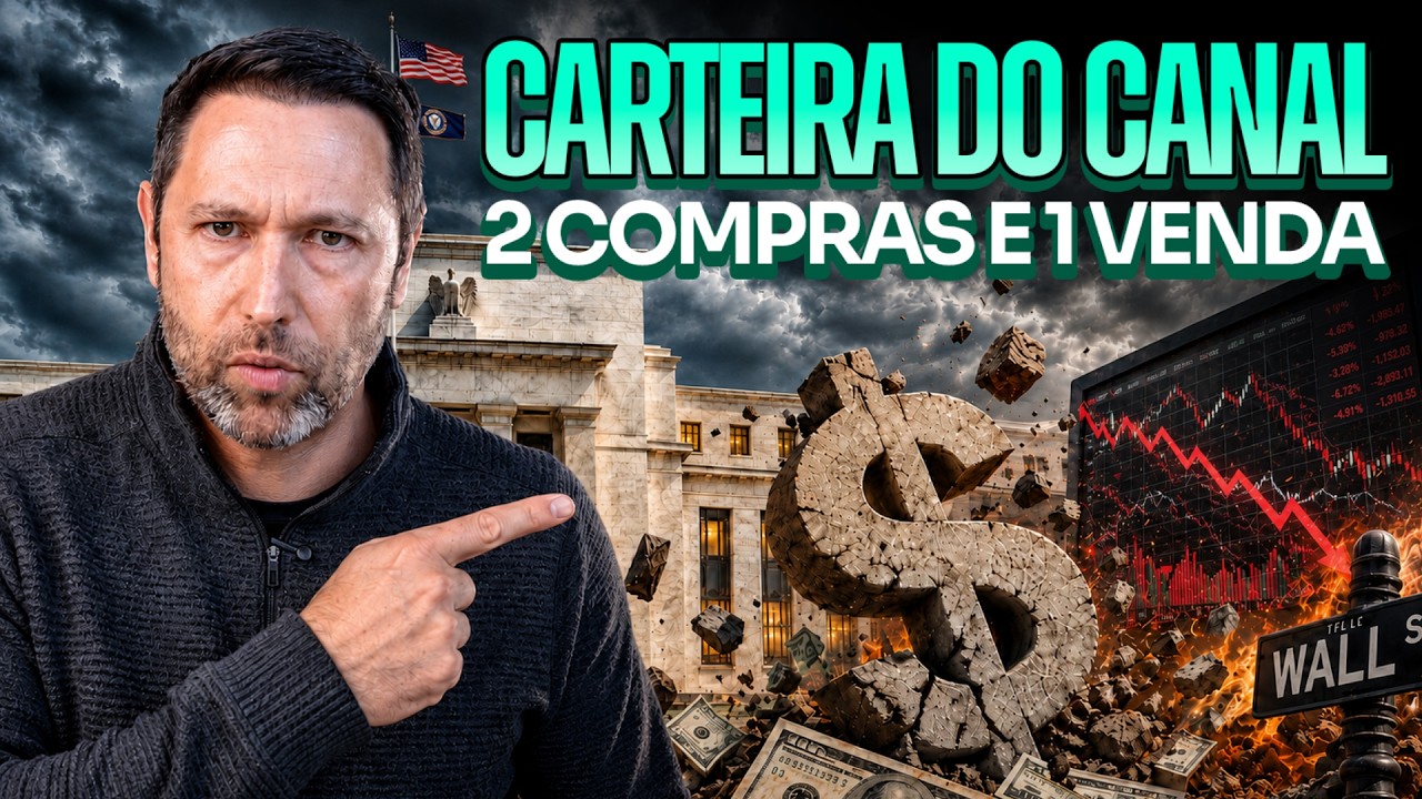 AS MUDANÇAS NA MINHA CARTEIRA | VENDI UMA AÇÃO, COMPREI OUTRA E INVESTI EM UM FUNDO IMOBILIÁRIO