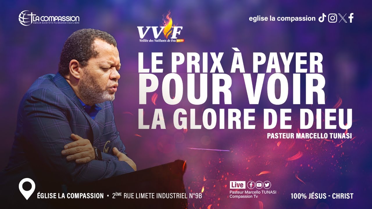 Ecoute Ça Si Tu Veux La Gloire De Dieu Dans Ta Vie - Past Marcello Tunasi