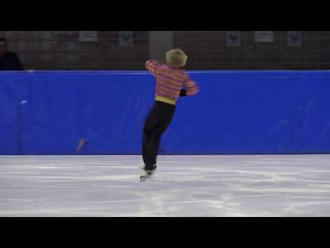 12. Santa Claus Cup 2018: Nikolaj Gromov (AUT) - FS Cubs Boys ISU 9 Free Skating