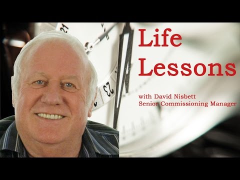 Commissioning Training  - Life Lessons - with David Nisbett