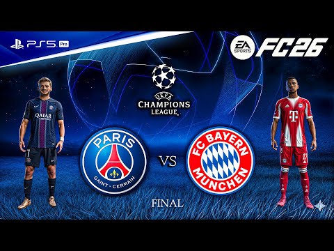 FC 26 - PSG vs. Bayern Munich - UEFA Champions League Final | PS5™ Pro [4K60]