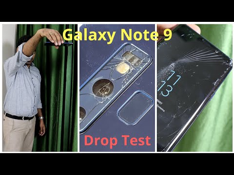 [Hindi] Galaxy Note 9 Durability (Drop) Test | Most Fragile Note ? Video