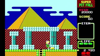 Super Pitfall (スーパーピットフォール) for the NEC PC-88