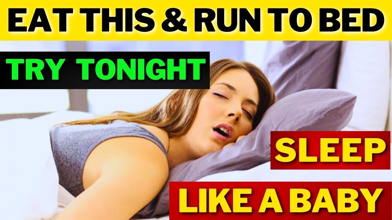 7 Foods Stronger Than Sleeping Pills