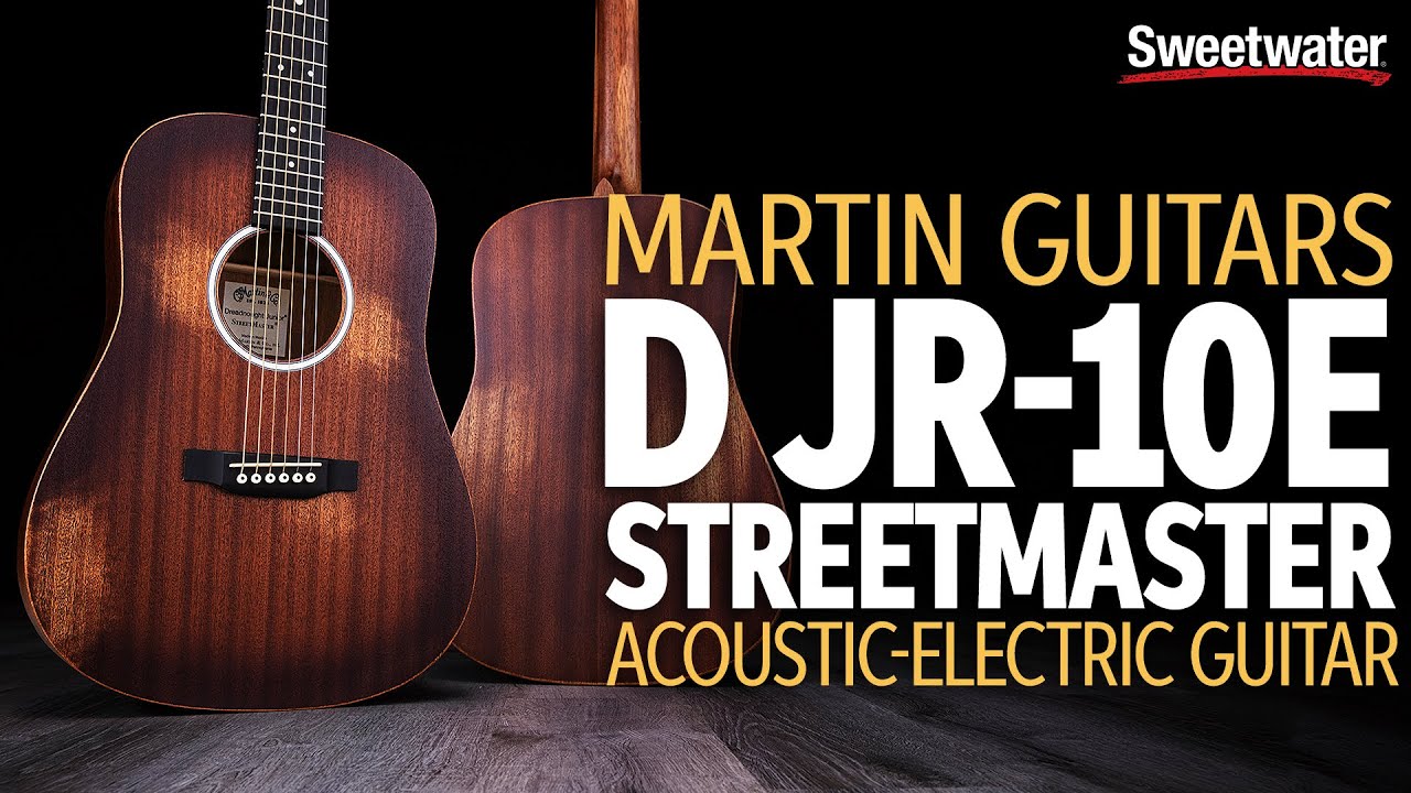 Martin D Jr-10E StreetMaster Acoustic-Electric Guitar Demo - YouTube