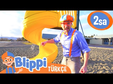 Blippi Açık Oyun Parkını Ziyaret Ediyor 🏞️ | Blippi Türkçe - Çocuklar için Eğitici Videolar