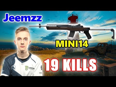 PUBG - Team Liquid Jeemzz - 19 KILLS - MINI14 - SOLO vs SQUADS