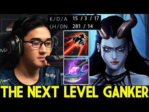 ABED [Queen of Pain] The Next Level Ganker Double Blink Dota 2