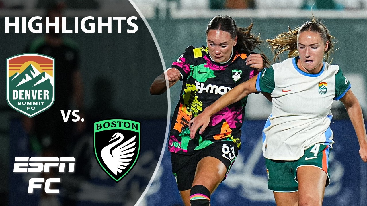 Denver Summit FC vs. Boston Legacy FC | NWSL Highlights | ESPN FC
