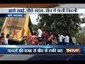 Narrow escape for passengers as bus overturns in Pune