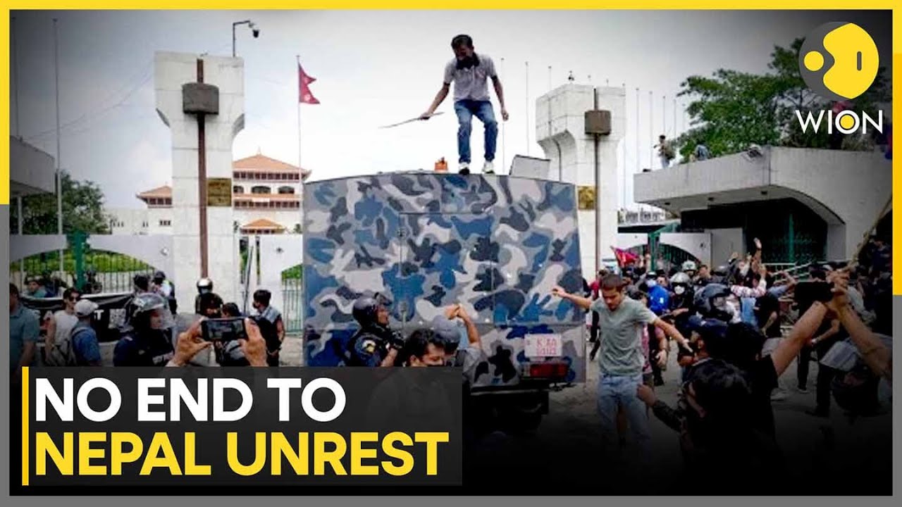 Nepal Protests: Parliament Set On Fire As PM Resigns Over Anti-Corruption Protests | WION