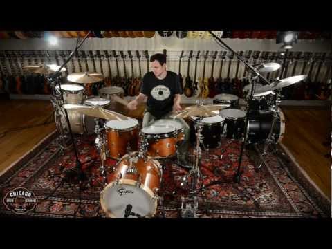 Gretsch Brooklyn Series 4pc Bop Kit in Mahogany Satin | CME Gear Demo