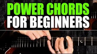 Beginner&#39;s Guitar Lesson on Power Chords