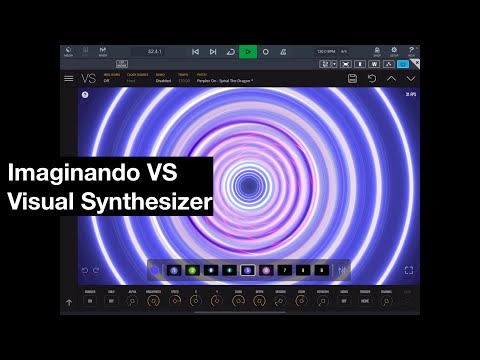 Imaginando VS Visual Synthesizer on the iPad